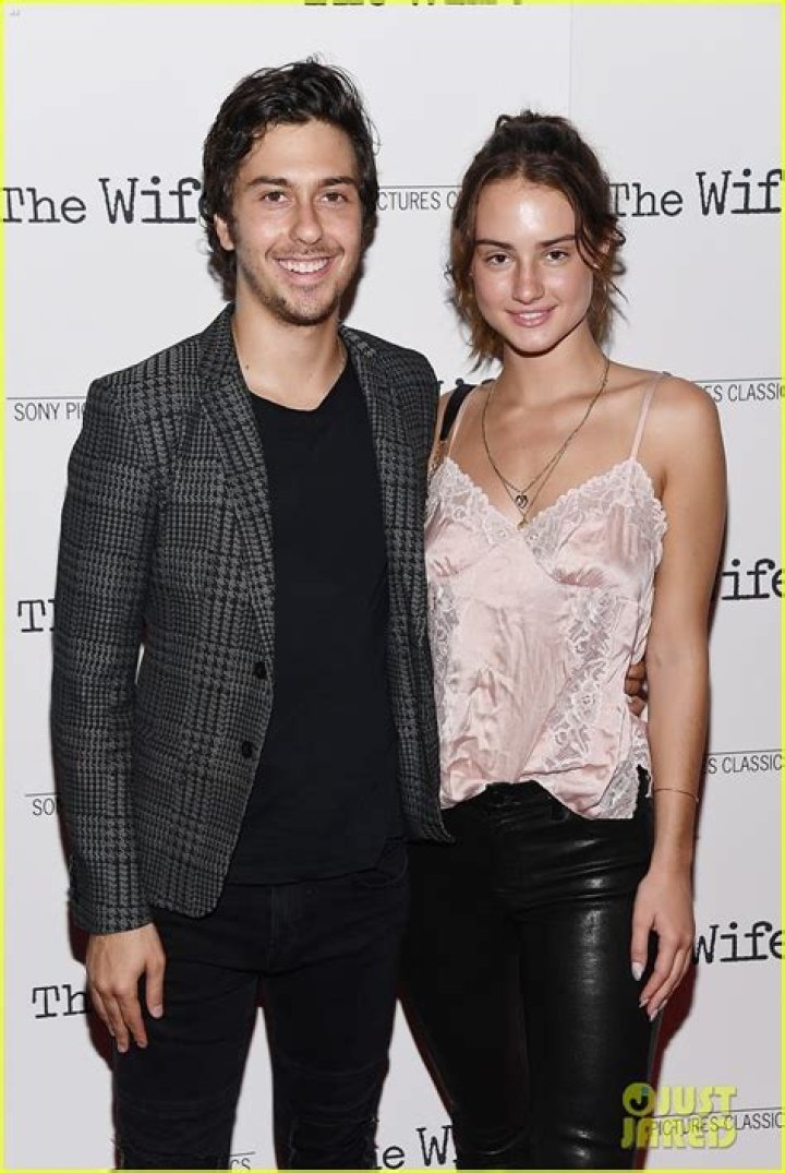 Grace Van Patten with Nat Wolff Grace Van Patten with Nat Wolff