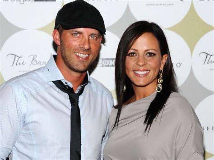 Jay Barker and Sara Evans and their family