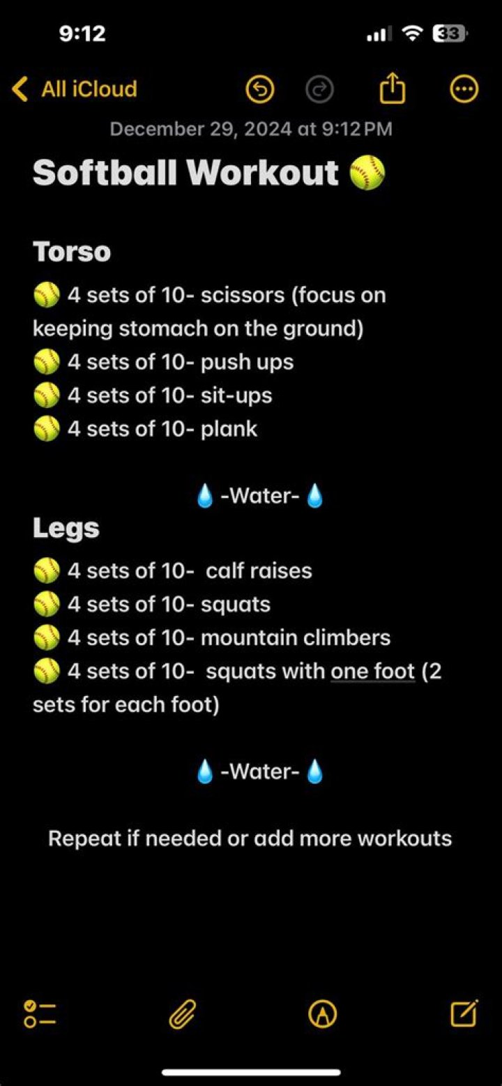 Joelle Carter Workout Routine