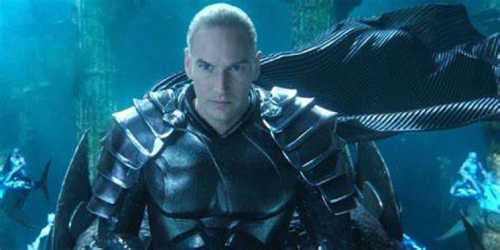 Orm (Patrick Wilson) enjoys a cockroach burger in the final scene of Aquaman and the Lost Kingdom