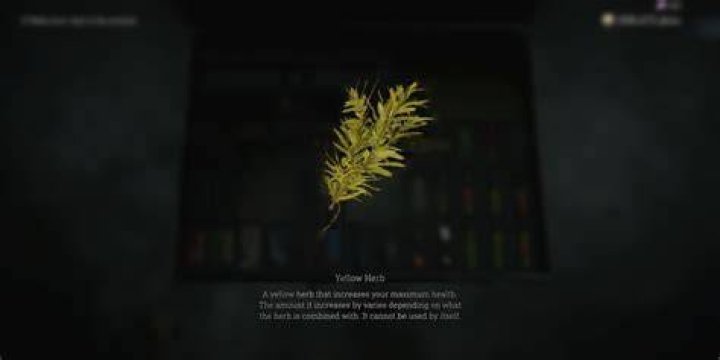 Yellow Herb - Resident Evil 4 remake